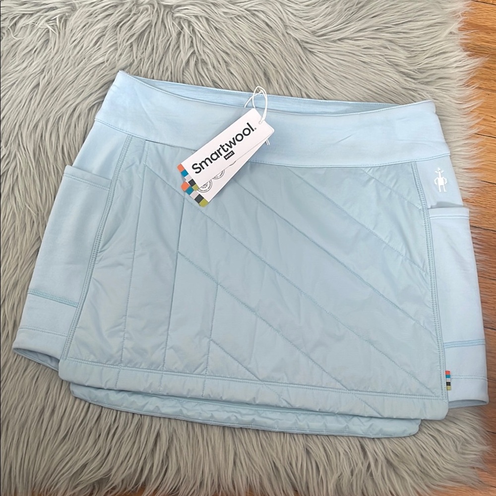 Smartwool Sky Blue Quilted Skirt